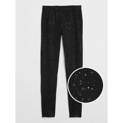 GAP 384973-03 Dětské legíny jersey Černá