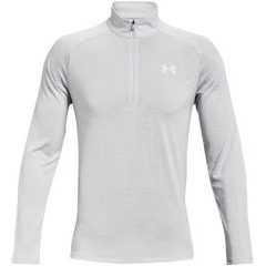 UNDER ARMOUR Tech 2.0 1/2 Zip, Halo Gray / White