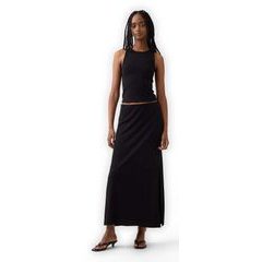 GAP 885160-01 Jersey maxi sukně Černá
