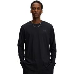 UNDER ARMOUR UA SPORTSTYLE LEFT CHEST LS-BLK