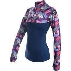 SENSOR COOLMAX THERMO dámská mikina zip deep blue/feather