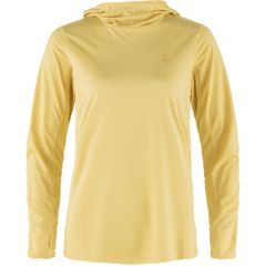 FJÄLLRÄVEN Abisko Sun-hoodie W Mais Yellow