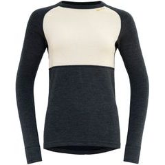 DEVOLD Expedition Merino Silk Shirt Wmn, Ink/Offwhite