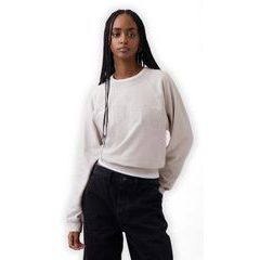 GAP 888007-06 Oversize mikina s logem Šedá