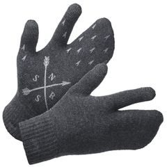 SENSOR RUKAVICE MERINO LOBSTER tmavě šedá