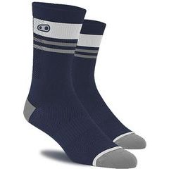 CRANKBROTHERS Icon MTB Sock Navy Blue/White