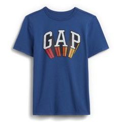 GAP 885165-00 Dětské tričko s logem Tmavě modrá