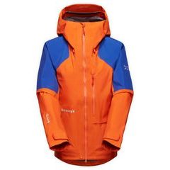 MAMMUT Eiger Nordwand Advanced HS Hooded Jacket Women eiger orange-eiger blue