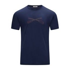 ACLIMA LightWool 140 Tee Oars M's Navy Blazer