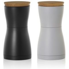 ADHOC TWIN, černá a šedá, dub/plast, 13,3 cm
