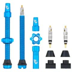 WOLF TOOTH Tubeless Valve Stem Kit 60mm modrá
