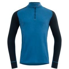 DEVOLD Duo Active Merino 205 Z.Neck Man, Blue/Ink
