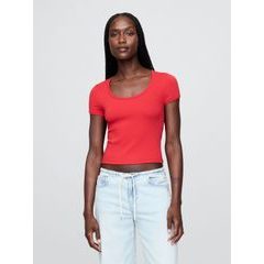 GAP 771232-01 Crop tričko Americana Červená