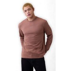 GAP 871815-06 Tričko s logem Everyday Soft Hnědá