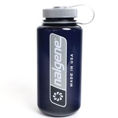 NALGENE WIDE MOUTH 1000 ML Odyssey Gray W/Vert Logo