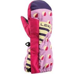 LEKI Little Paw GTX Mitt Long, orchid-berry-frozen yellow