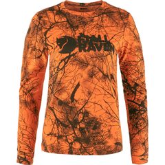 FJÄLLRÄVEN Värmland Wool LS W, Orange Multi Camo