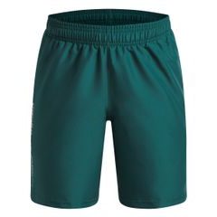 UNDER ARMOUR Tech Woven Wordmark Short-GRN