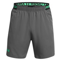UNDER ARMOUR Vanish Woven 6in Shorts, Castlerock / Vapor Green
