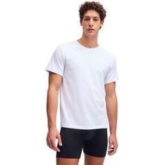 UNDER ARMOUR M UA Perf Cotton Crew Neck-2pk white