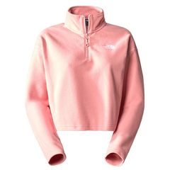THE NORTH FACE W 100 GLACIER CROP 1/4, SHADY ROSE