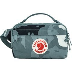 FJÄLLRÄVEN Kånken Graphics Hip Pack Nimbus Blue-Hidden Animals