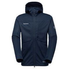 MAMMUT Ultimate VIII SO Hooded Jacket Men, marine