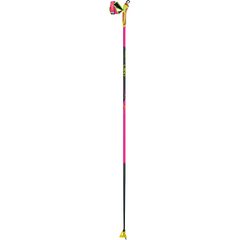 LEKI HRC max FRT, neonpink-neonyellow-carbon structure