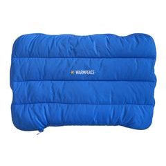 WARMPEACE POLŠTÁŘEK PÉŘOVÝ ZIP, blue