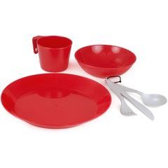 GSI OUTDOORS Cascadian 1 Person Table Set red