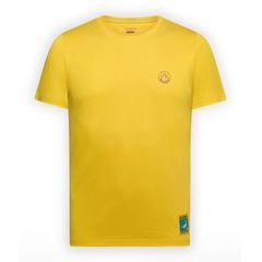 LA SPORTIVA Climbing on the Moon T-Shirt M Giallo/Viola