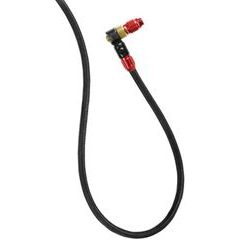 LEZYNE ABS1 PRO BRAIDED FLOOR PUMP HOSE RED/HI GLOSS