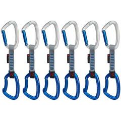 MAMMUT Crag Keylock 10 cm Indicator 6-Pack Quickdraws, silver-ultramarine
