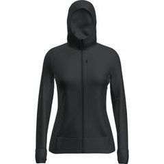 ICEBREAKER W Mer 260 Quantum IV LS Zip Ho BLACK