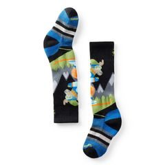SMARTWOOL K WINTERSPORT FC MOUNTAIN MOOSE PTRN OTC black