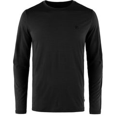 FJÄLLRÄVEN Abisko Wool LS M Black