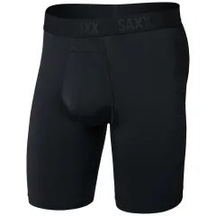 SAXX SMOOTH FLEX LIGHT COMPRES LG BB, black