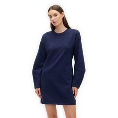 GAP 823169-01 Mikinové šaty Heavyweight Tmavě modrá