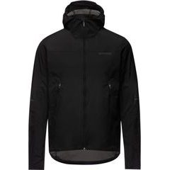 GORE Fernflow Hooded Windbreaker Mens black