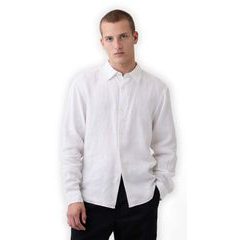 GAP 886385-06 Lněná košile Bílá