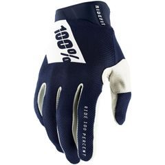 100% RIDEFIT Gloves Navy