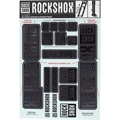 ROCK SHOX 11.4318.003.514 - DECAL KIT 35MM DC STEALTH