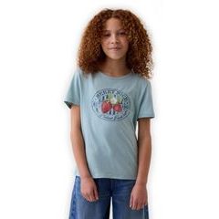 GAP 894384-04 Dětské tričko s potiskem Modrá