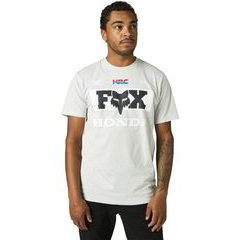 FOX Honda Ss Premium Tee Light Grey