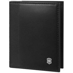 VICTORINOX Altius Alox Bi-Fold Card Case, Black