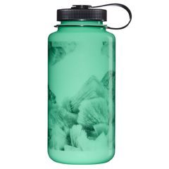 NALGENE WIDE MOUTH 1000 ML Glow w/Black Crystals