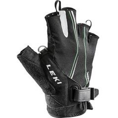 LEKI Nordic Lite Shark Short black-neongreen-white