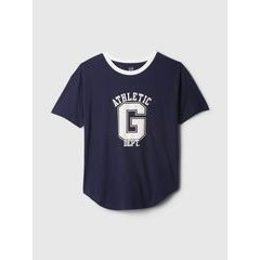 GAP Oversize tričko Gap Athletic Tmavě modrá
