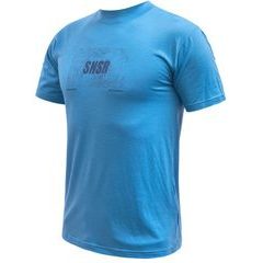 SENSOR MERINO ACTIVE RELIEF pánské triko kr.rukáv modrá