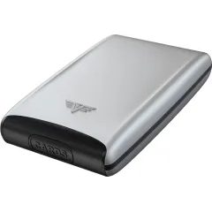 TRU VIRTU Credit Card Case RAZOR Fan - Silver Arrow